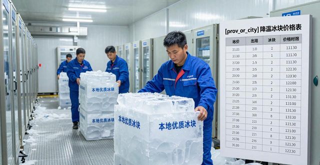 滁州降温冰块多少钱一吨？本地制冰厂报价来了